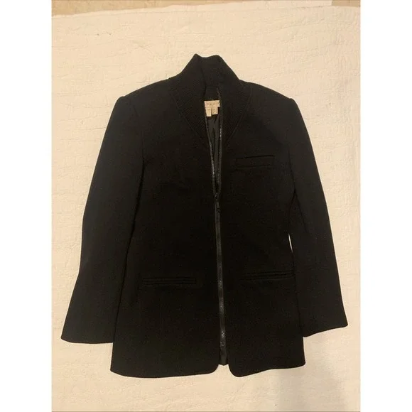Excursion women's Black jacket, 100% wool, size 6, made in Hong Kong - Picture 1 of 3